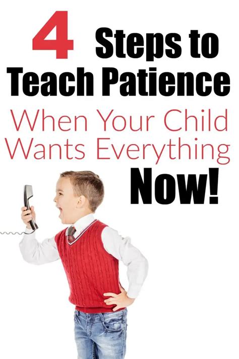 How To Teach Patience When Your Child Needs Everything Now