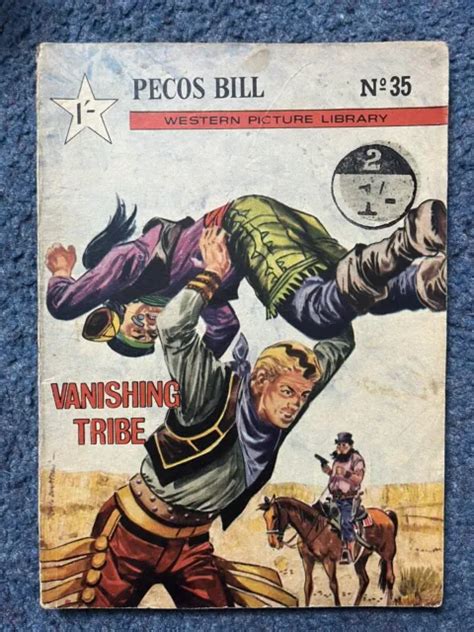 Pecos Bill Wild West Picture Library Comic No 35 Vanishing Tribe Eur 9