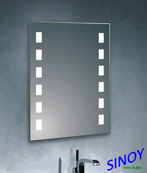 Sinoy Decorative Sandblasted Frosted Clear Silver Mirror Glass Mirrors That Designed For