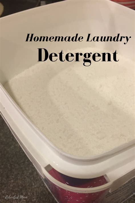 Homemade Powdered Laundry Soap
