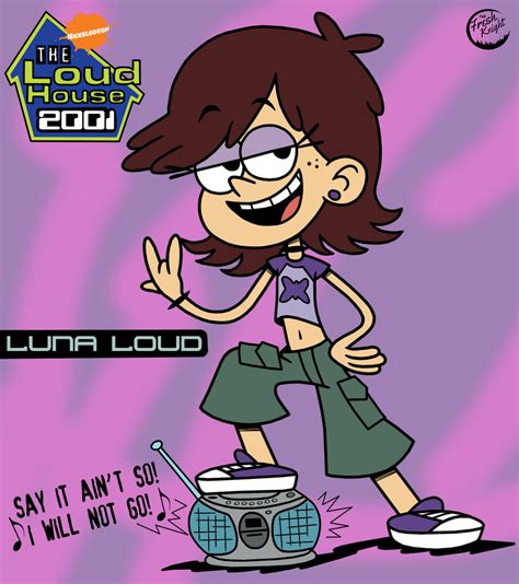Luna Loud Early 2000s Au By Thefreshknight On Deviantart
