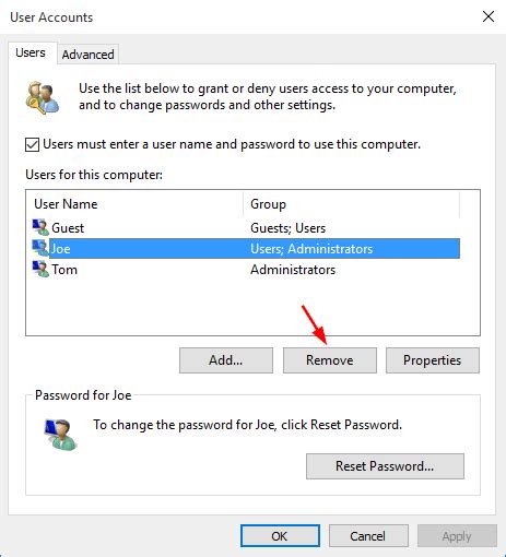 5 Ways To Delete A Local Account In Windows 10 Password Recovery