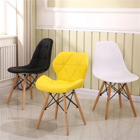 Nordic Modern Minimalist Dining Chair Solid Wood Nordic Living Room