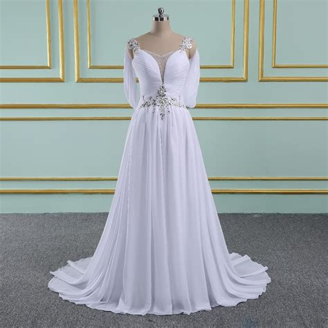Buy Vinca Sunny 2019 Wedding Dresses Chiffon A Line