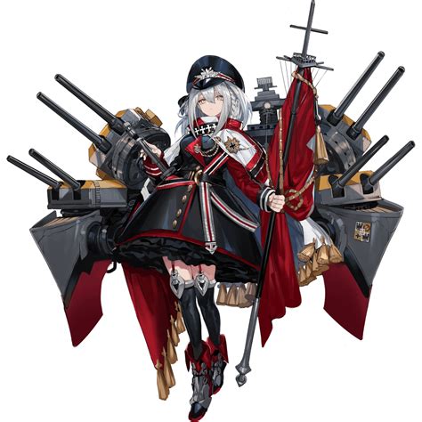 Ran Bukeranwu Black Surge Night Silver Hair Official Art 1girl