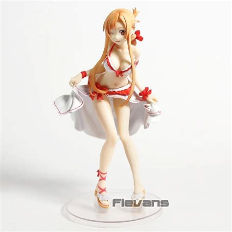 Sword Art Online Asuna Swimsuit Ver Scale PVC Sexy Figure SAO Collectible Model Toy In