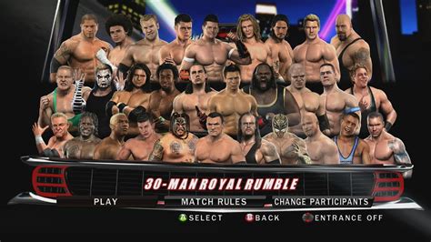 Wwe Smackdown Vs Raw 2010 Royal Rumble Youtube