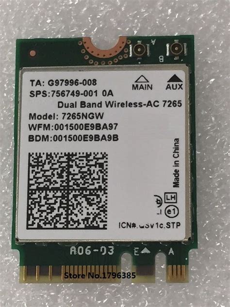 Intel Dual Band Wireless Ac 7265 No Wifi Muslitattoo