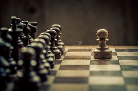 Chess Match Stock Photo Image Of Macro Business Battle 50096252
