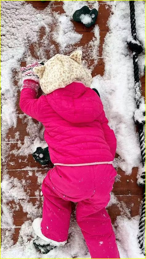 Gigi Hadid Shares Cute New Photos Of Daughter Khai Playing In The Snow