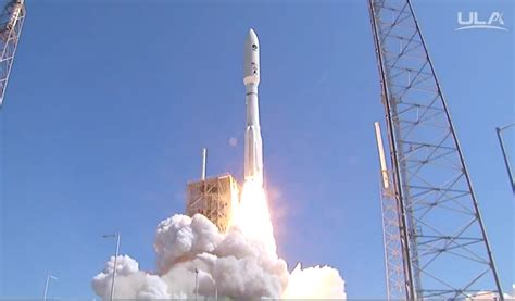 Most Powerful Atlas V Rocket Blasts Off With Heavy Us Military