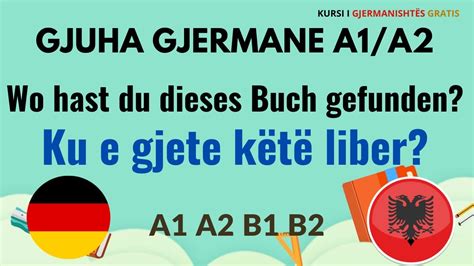 Mëso Gjermanisht me Perkthim Shqip Deutsch Albanische A1 A2 B1 P2