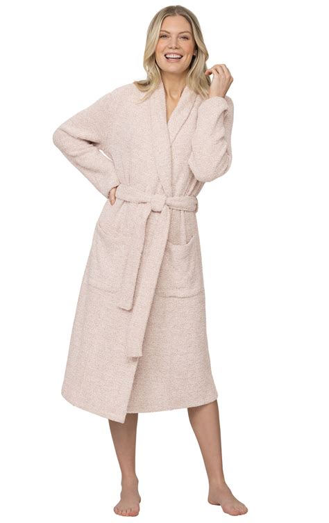 Cozy Escape Coatigan Robe Mauve In Womens Jersey Knit Blends