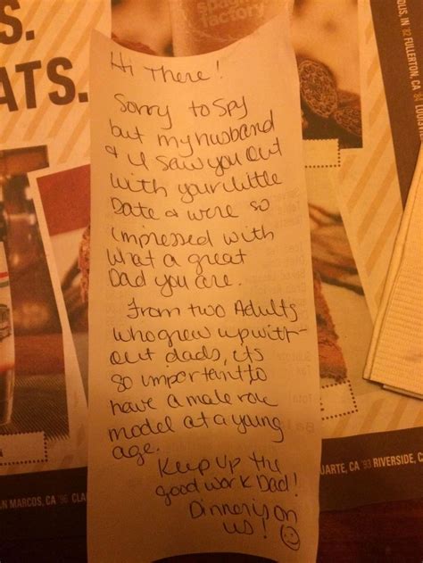 Dad Receives This Heartwarming Note While Taking His Young Daughter Out For Valentines Day