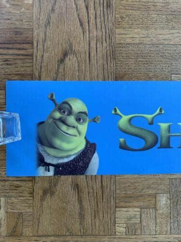 Shrek 2 Mylar 5x25 Poster Rare Original Mike Myers Eddie Murphy