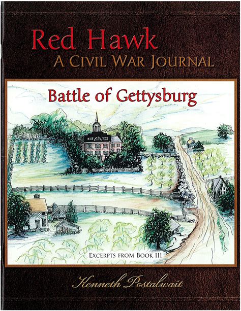 Red Hawk A Civil War Journal Battle Of Gettysburg Walt Whitman