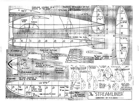 Aeromodeller Plan Oct 1942 Ama Academy Of Model Aeronautics
