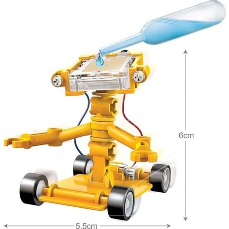 4m Green Science Salt Water Powered Robot Kit Stem Toy Toysmith Stem