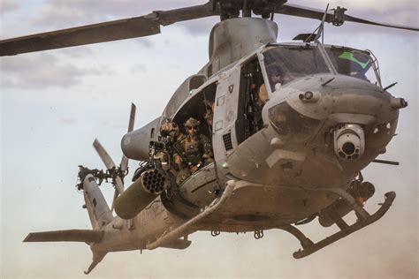 Uh 1y Venom Helicopter Prepares To Land At Yuma Proving Ground Az 04