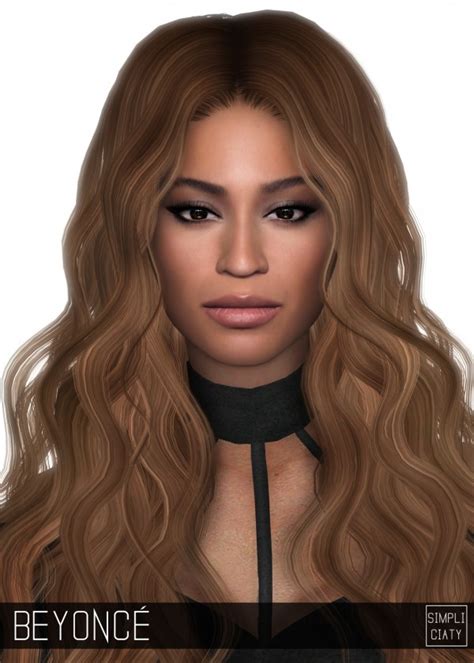 Simpliciaty Beyonce Sim • Sims 4 Downloads