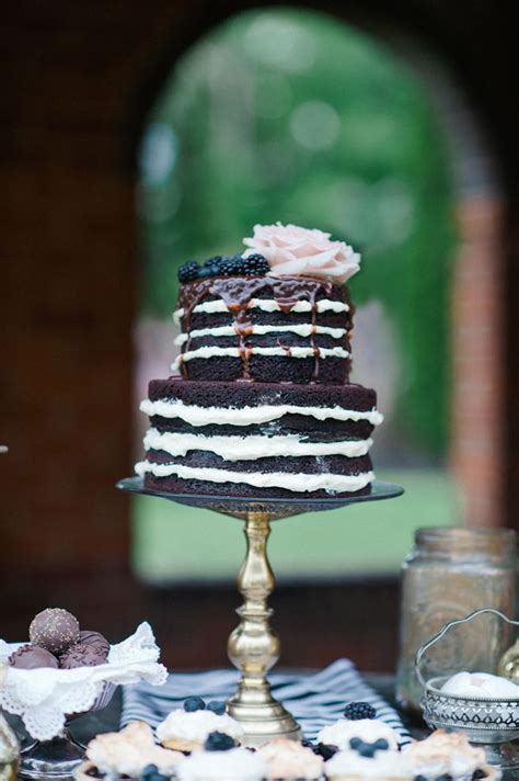 Naked Wedding Cakes Rustic Beautiful Creative Or Unique