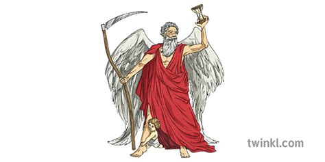 Chronos Greek God Of Time Greek Mythology God Person Mps Ks2