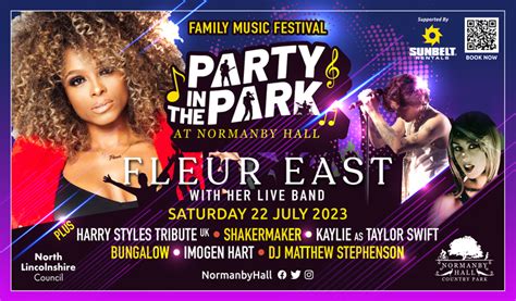Kick Off The Summer Holidays With Fleur East And Party In The Park North Lincolnshire Council