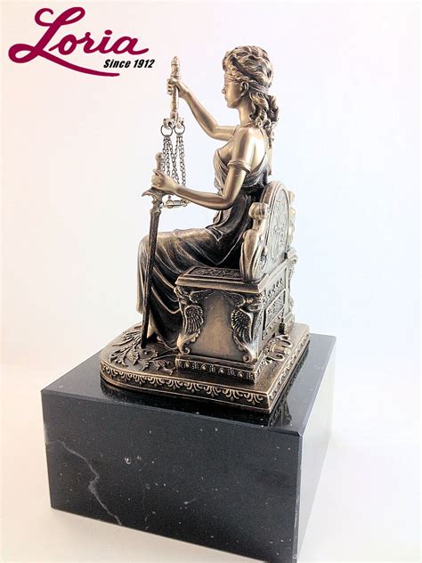 Lady Justice With Scales Of Justice Statue Loria Awards