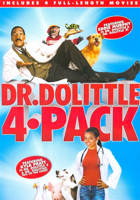 best buy dr dolittle 4 pack [4 discs] [dvd]