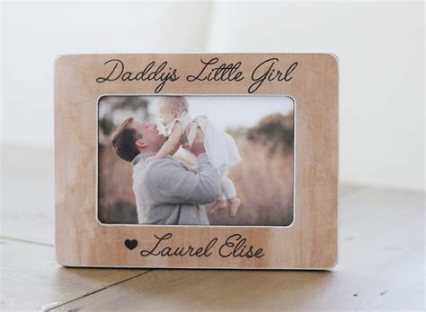 Dad T Personalized Picture Frame Father Daughter Etsy