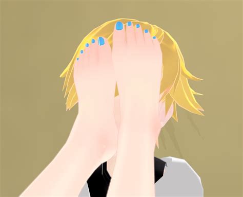 miku foot smother mmd animation reuploaded by mmdpow on deviantart