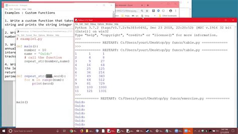 In this example, we are going to find the ceiling values of different data types and display the output. Python Custom Functions - YouTube