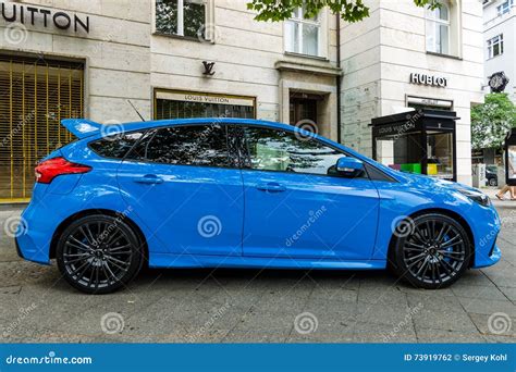 Compact Car Ford Focus Rs Third Generation Editorial Photography