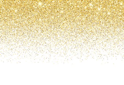 Gold Glitter Texture Vector Gradient Background Stock