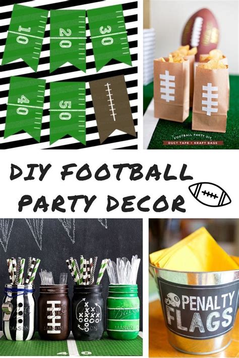 Diy Football Party Decorations To Get Your Home Super Bowl Ready