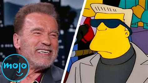 Top 10 Celebrity Impersonations Done On The Simpsons Youtube