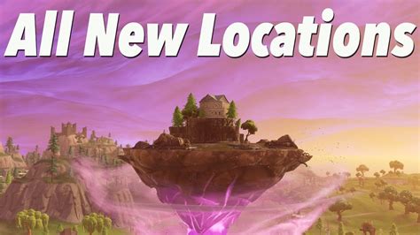 All New Map Changes In Season 6 Fortnite Youtube