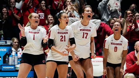 Wisconsin Volleyball 2023 Ncaa Tournament Schedule Look At Oregon