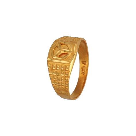 Buy 22kt Mercedes Gold Ring For Men 93ve4957 Online From Vaibhav Jewellers