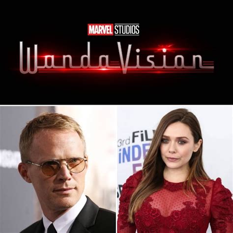 Marvel En Otra Entrevista Paul Betanny Y Elizabeth Olsen Comentaron