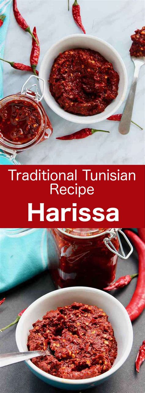 Harissa Traditional Tunisian Chili Paste Recipe 196 Flavors