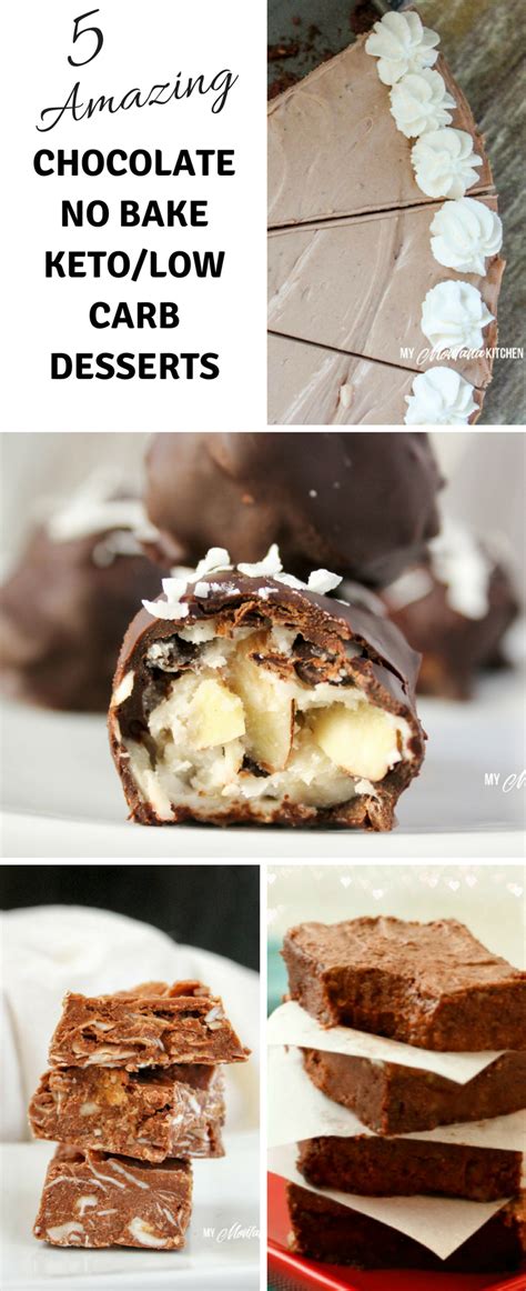 Collection by hope means everything. 5 Amazing No Bake Chocolate Keto Desserts | Low carb ...