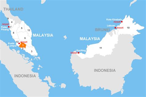 Kuala Lumpur Malaysia Map Maps Of The World