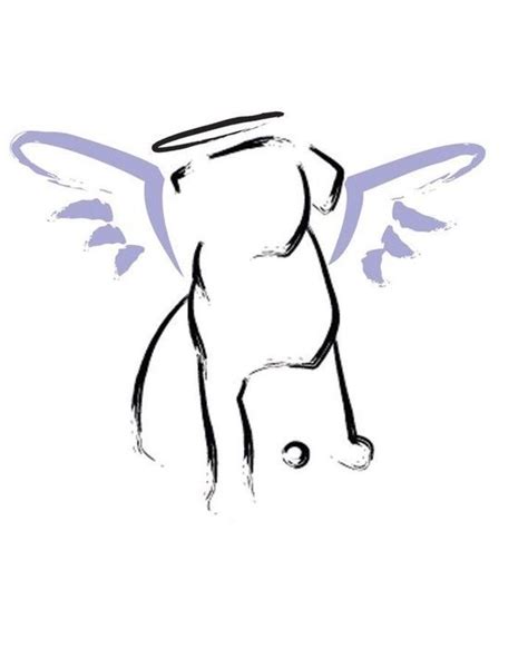 Dog Angel Or Sympathy Card By Rottweilertshop On Etsy