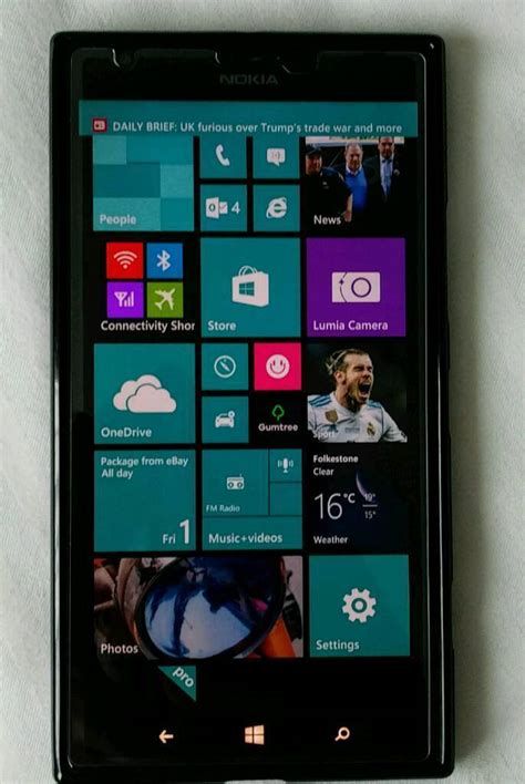 Nokia Lumia 1520 Windows 10 Mobile Phone Excellent Unlocked In