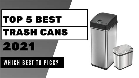 5 best trash cans 2021 i dustbins youtube