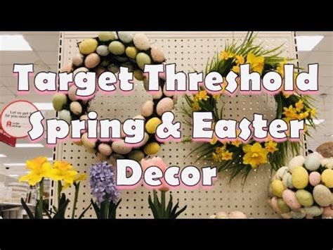 Get free shipping on qualified threshold or buy online pick up in store today in the flooring department. TARGET THRESHOLD EASTER & SPRING HOME DECOR - YouTube