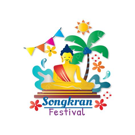 Songkran Festival Thailand Vector Hd Png Images Songkran Festival Of