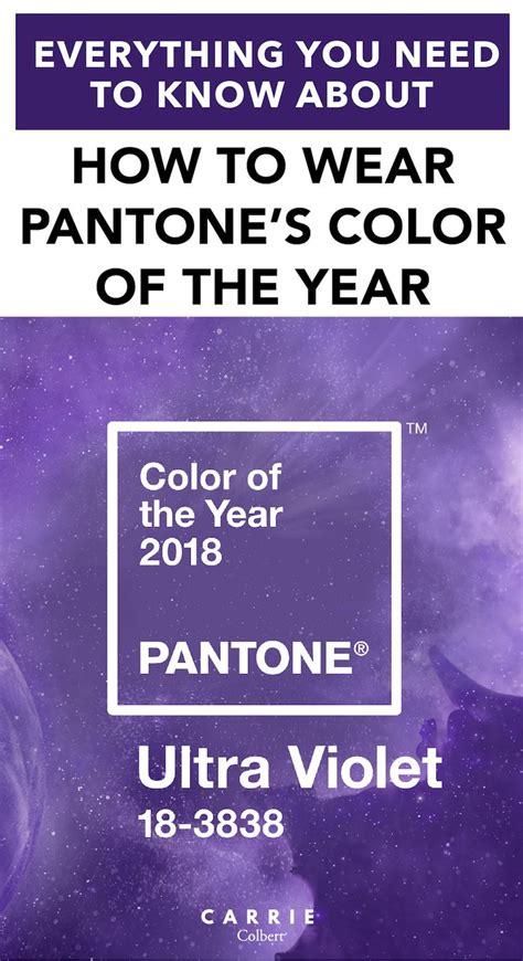 5 Tips For Wearing Pantones 2018 Color Of The Year Ultra Violet