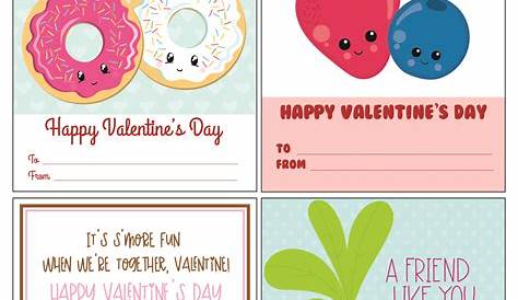 Funny Food Pun Valentine's Day Cards + Free Printable - Live Well Play
